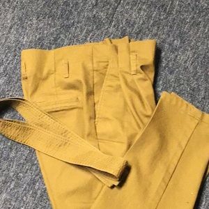 A New Day Women’s High Waisted Long Pants with Tie Belt